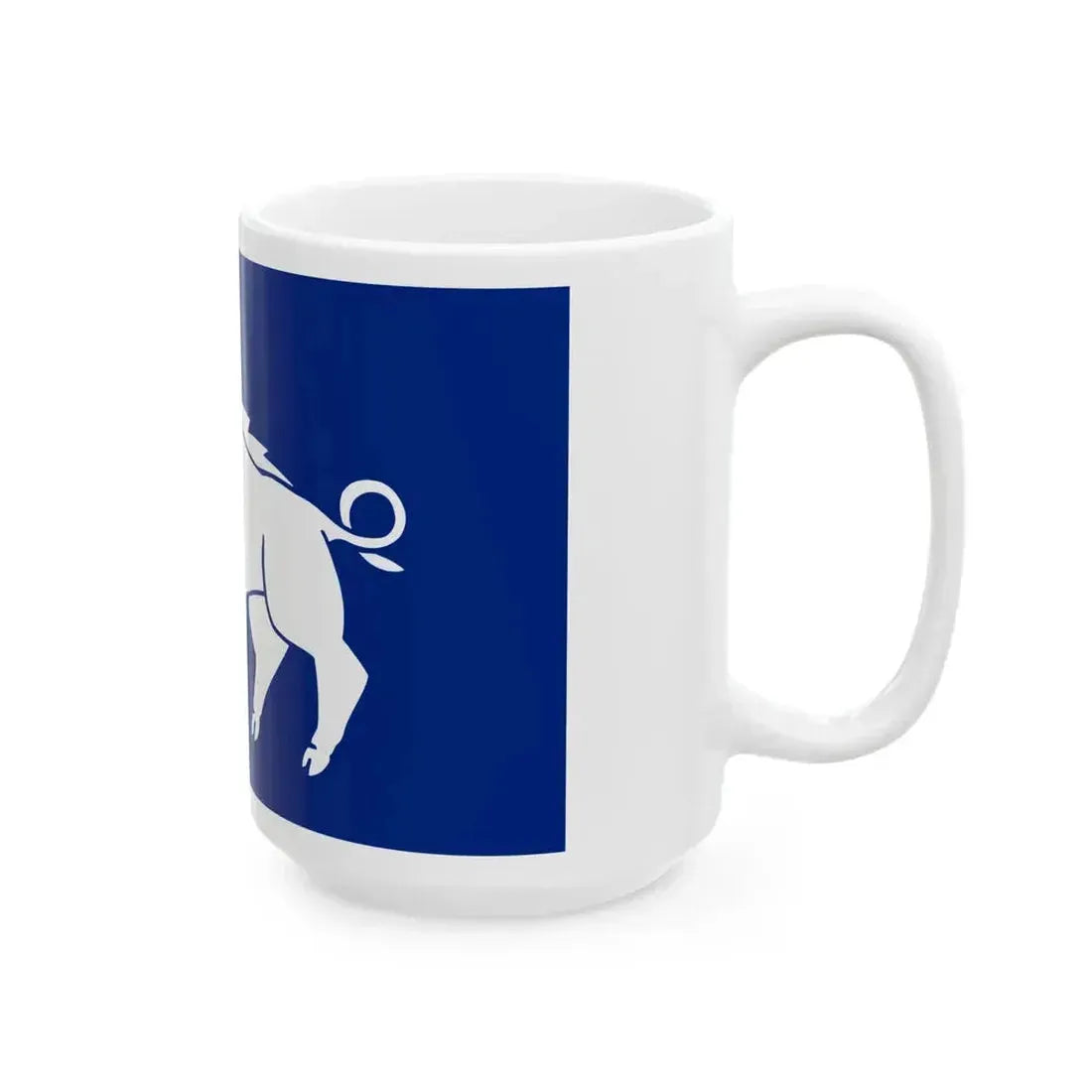 Flag of Kingswinford UK - White Coffee Mug - Go Mug Yourself