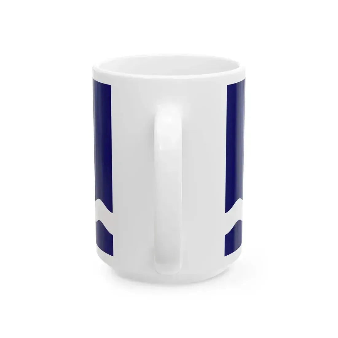 Flag of Kinshasa 1967-2011 (Congo) White Coffee Mug - Go Mug Yourself