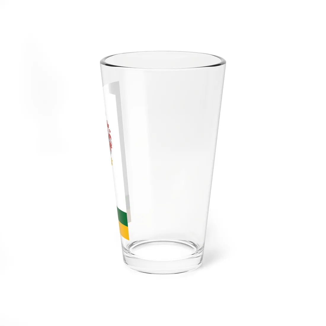 Flag of Kiralyegyhaza vertical (Hungary) Pint Glass 16oz - Go Mug Yourself
