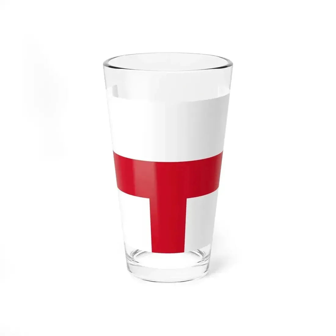 Flag of Kirkop Malta - Pint Glass 16oz 16oz - Go Mug Yourself