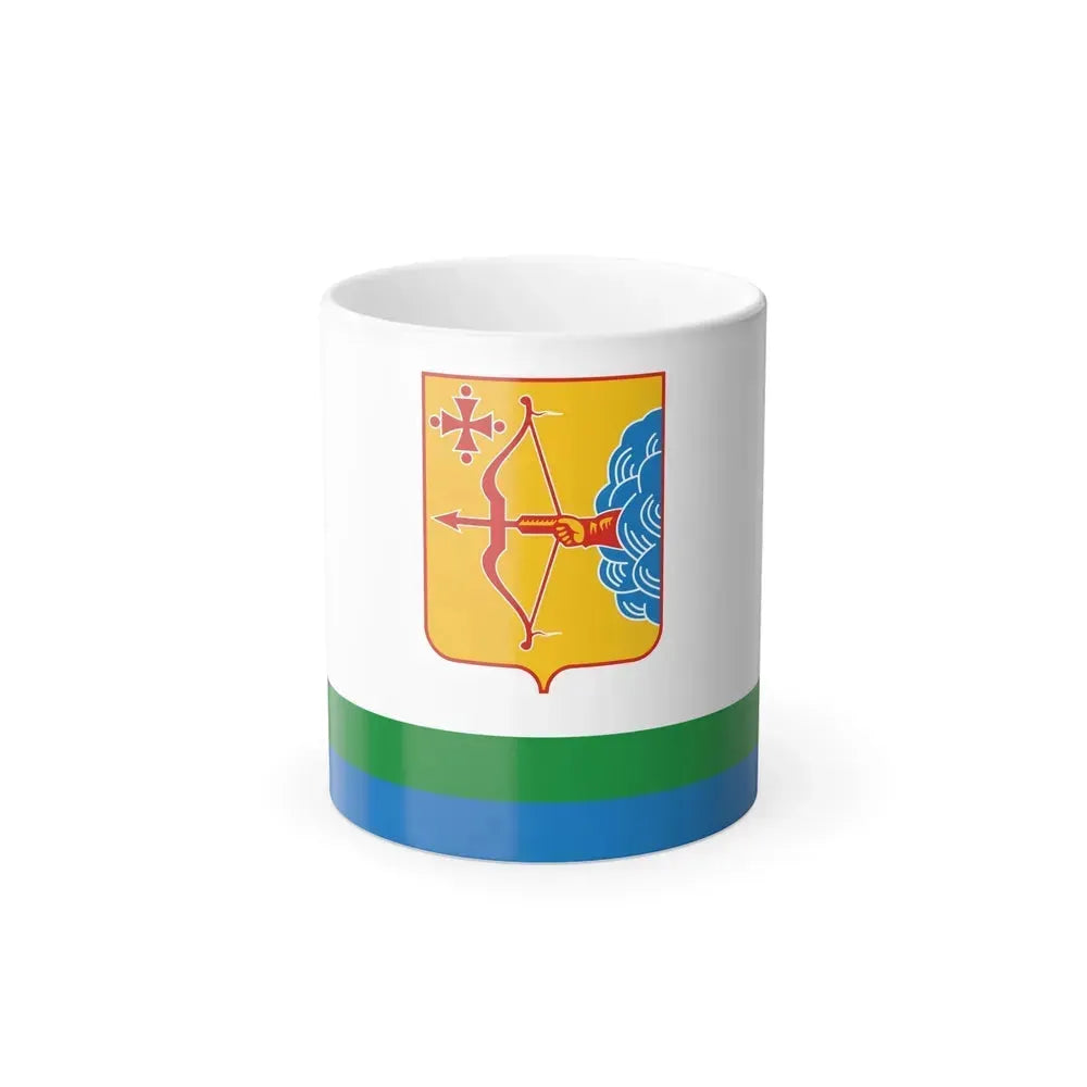 Flag of Kirov Oblast Russia - Color Changing Coffee Mug 11oz - Go Mug Yourself