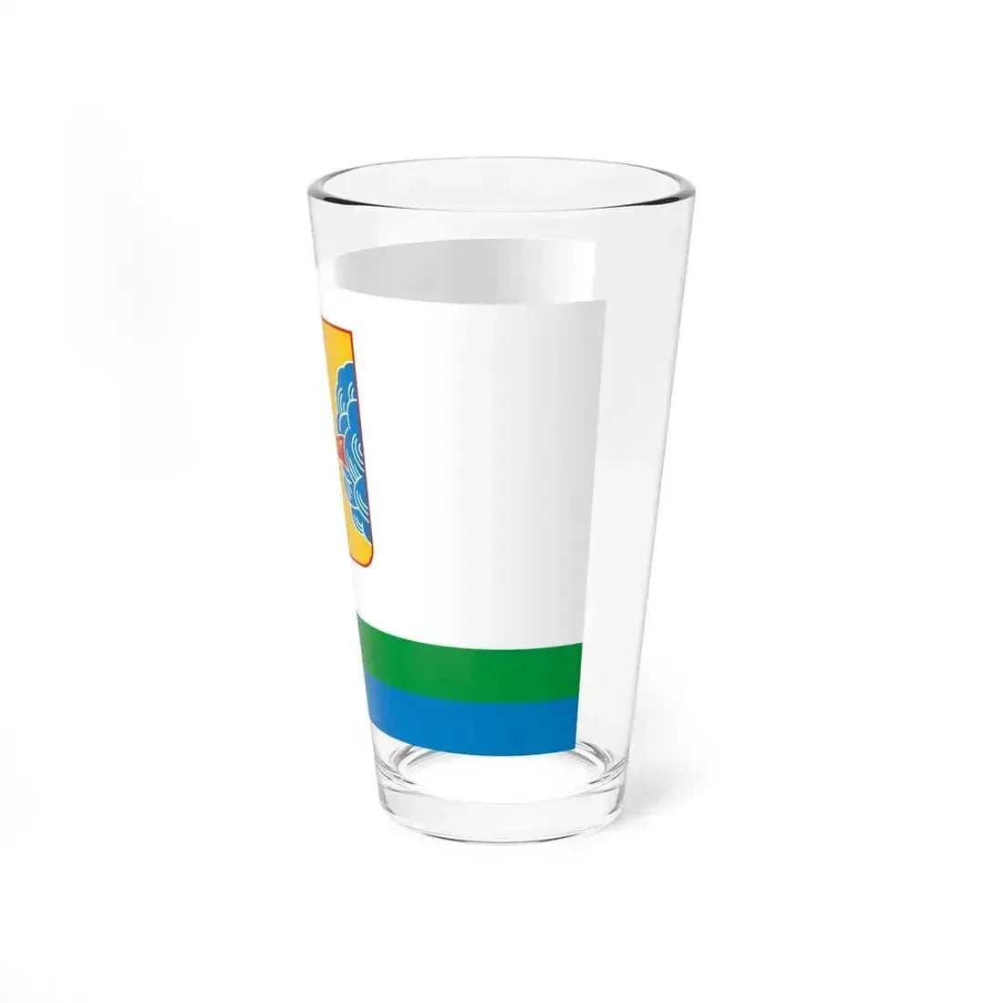 Flag of Kirov Oblast Russia - Pint Glass 16oz - Go Mug Yourself