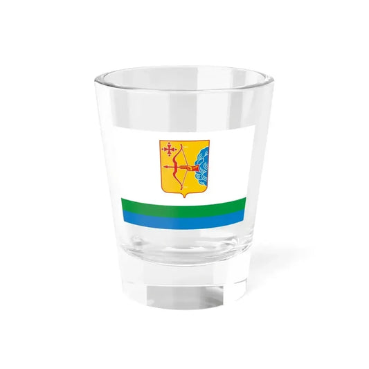 Flag of Kirov Oblast Russia - Shot Glass 1.5oz 1.5oz - Go Mug Yourself