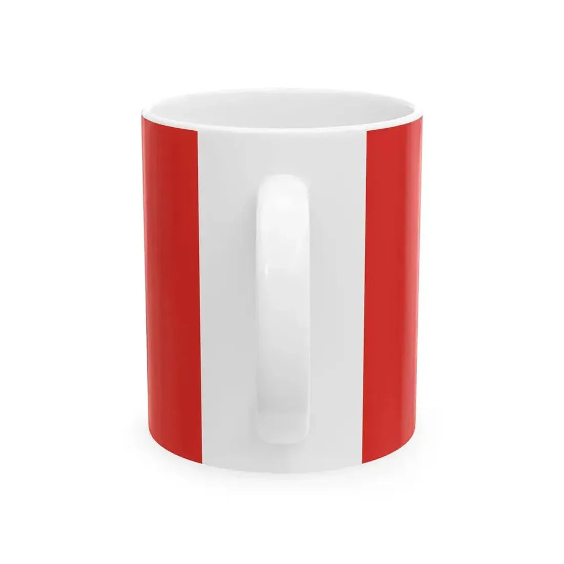 Flag of Kisela Voda Municipality North Macedonia (North Macedonia) White Coffee Mug - Go Mug Yourself