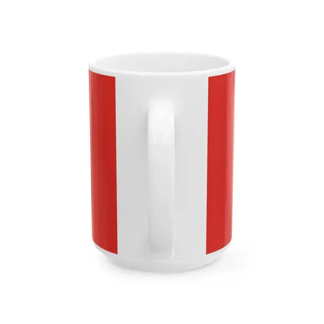 Flag of Kisela Voda Municipality North Macedonia (North Macedonia) White Coffee Mug - Go Mug Yourself