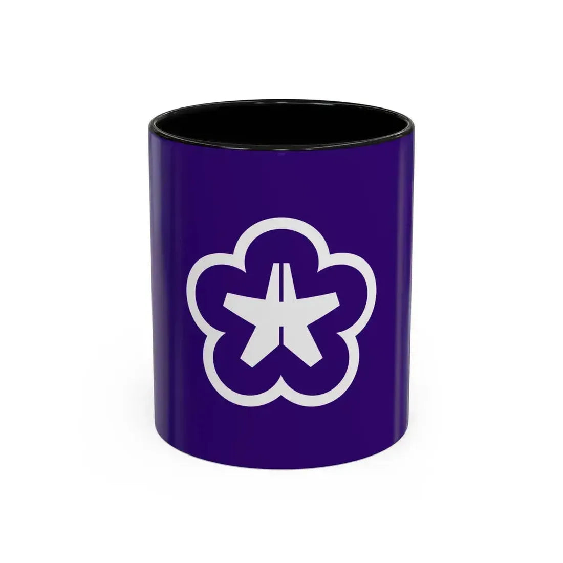 Flag of Kitakyushu Fukuoka Japan - Accent Coffee Mug 11oz Black - Go Mug Yourself