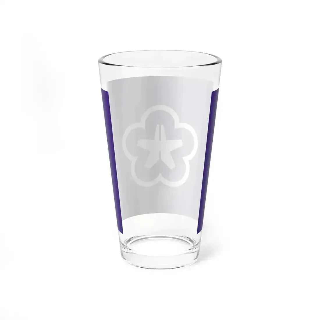 Flag of Kitakyushu Fukuoka Japan - Pint Glass 16oz - Go Mug Yourself