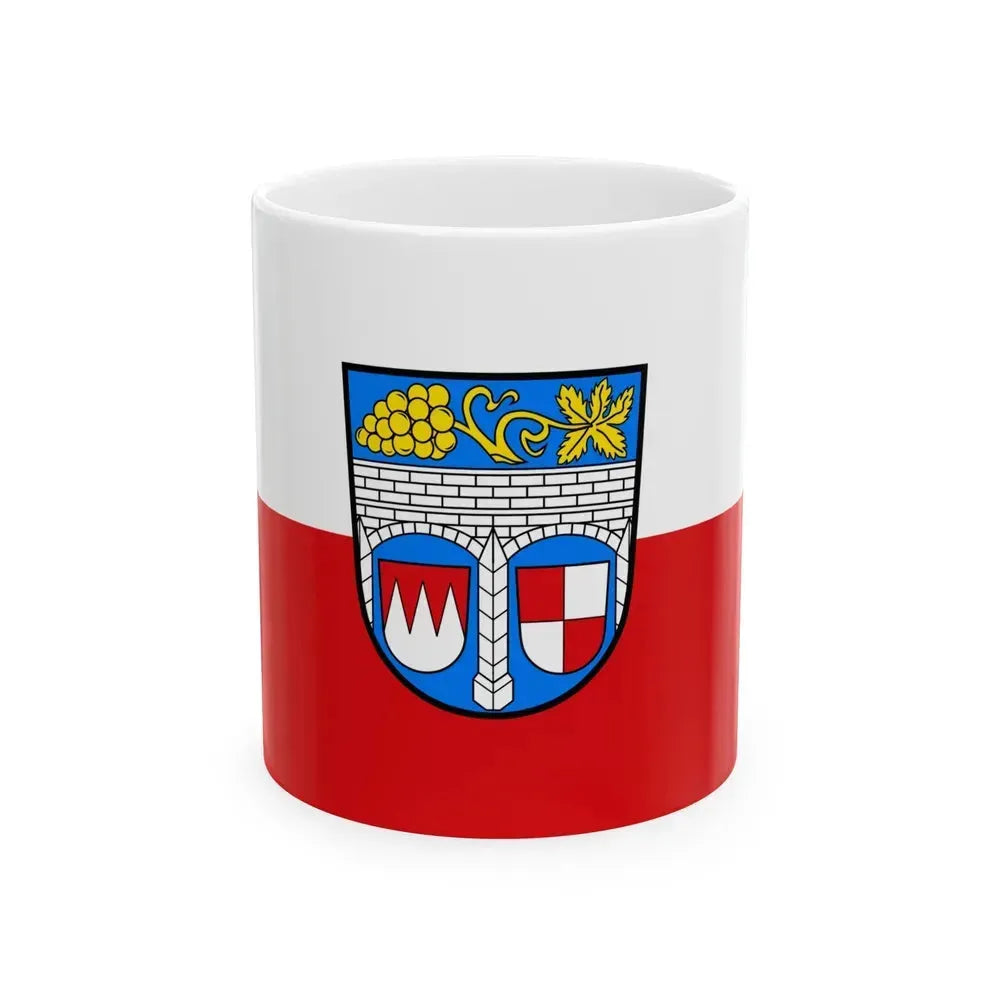 Flag of Kitzingen Germany - White Coffee Mug 11oz - Go Mug Yourself