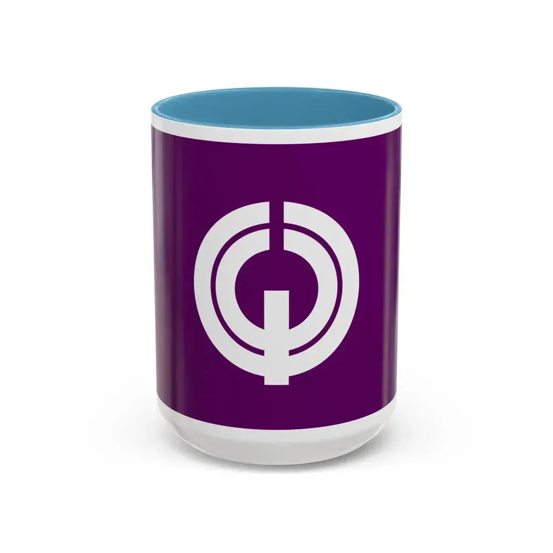 Flag of Kiyose Tokyo Japan - Accent Coffee Mug 15oz Light Blue - Go Mug Yourself
