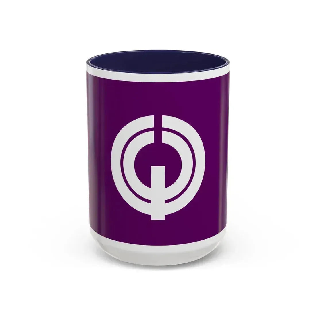 Flag of Kiyose Tokyo Japan - Accent Coffee Mug 15oz Navy - Go Mug Yourself