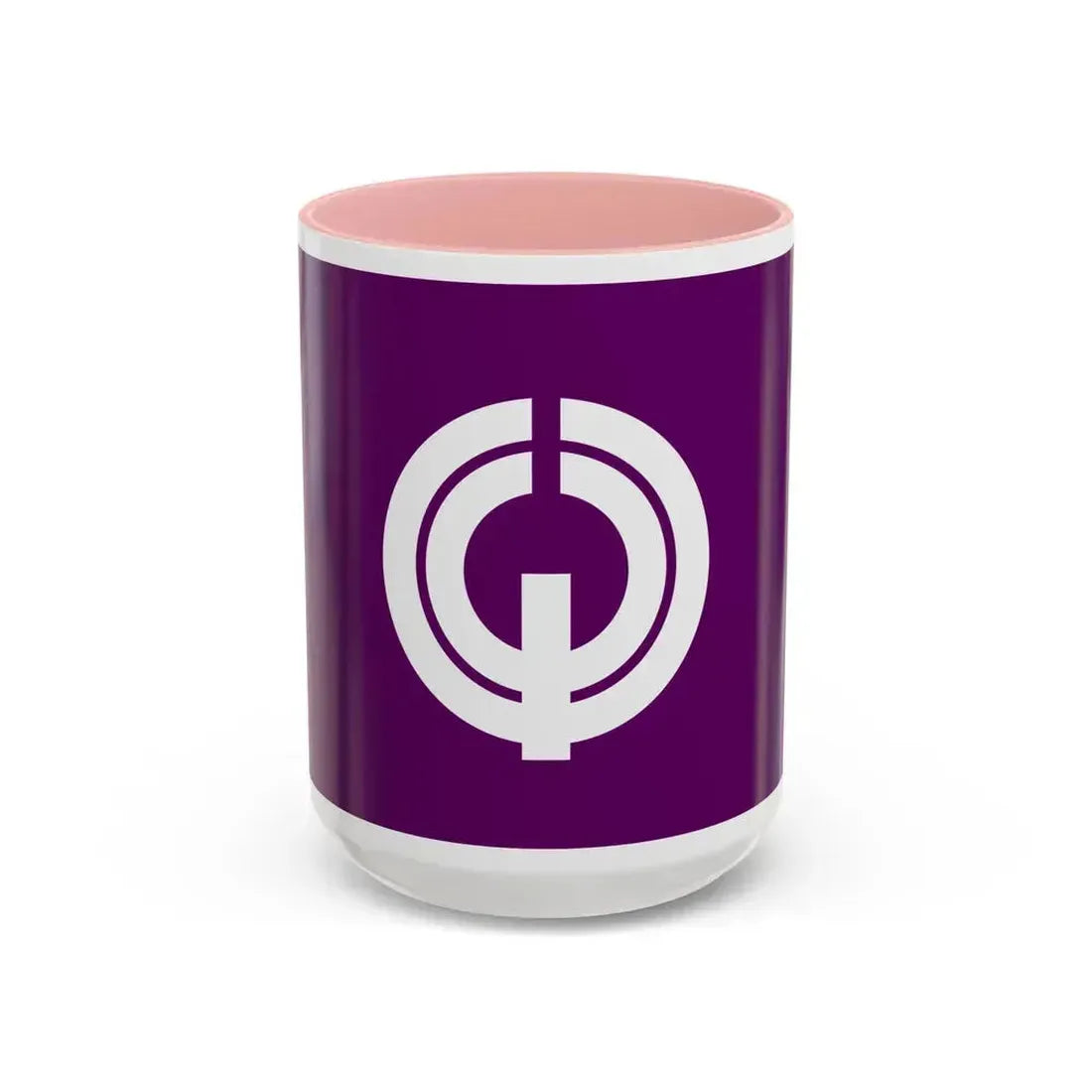 Flag of Kiyose Tokyo Japan - Accent Coffee Mug 15oz Pink - Go Mug Yourself