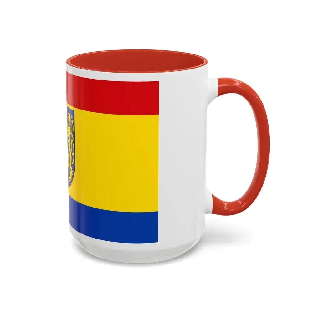 Flag of Kleve Germany - Accent Coffee Mug - Go Mug Yourself