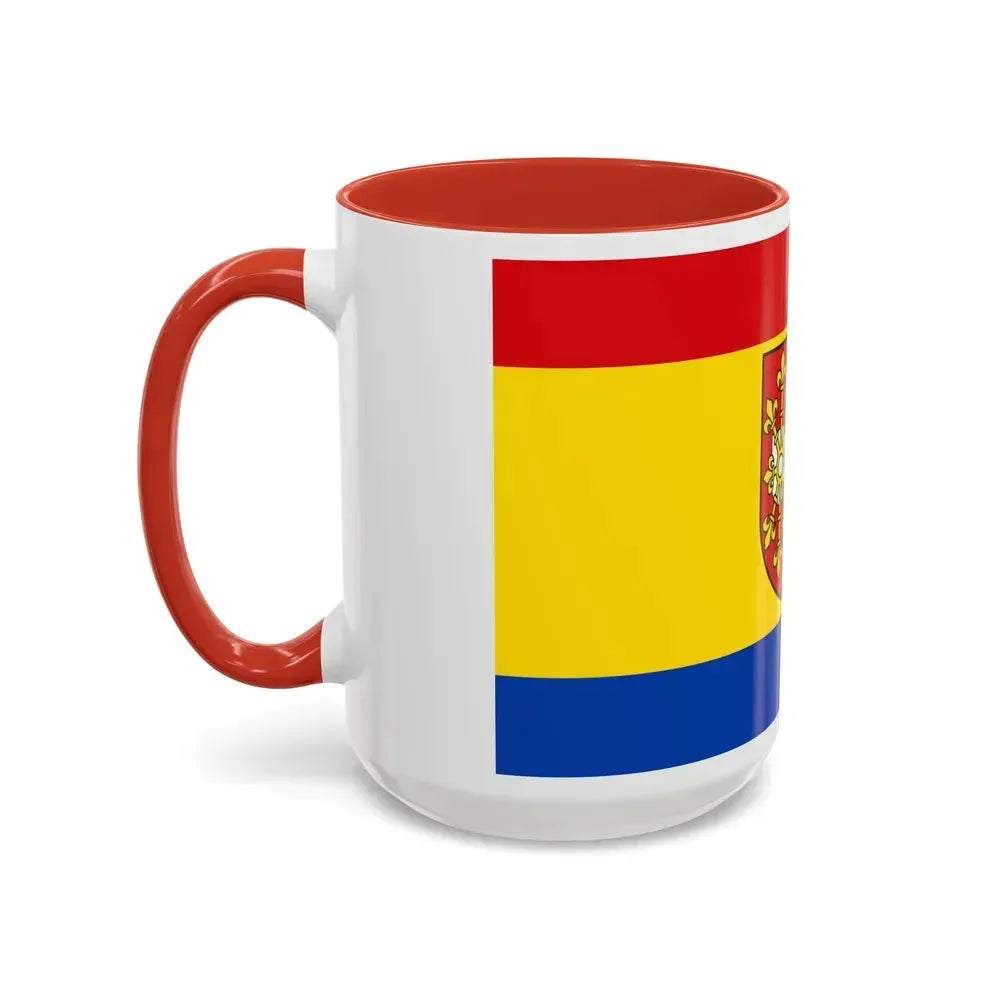 Flag of Kleve Germany - Accent Coffee Mug - Go Mug Yourself