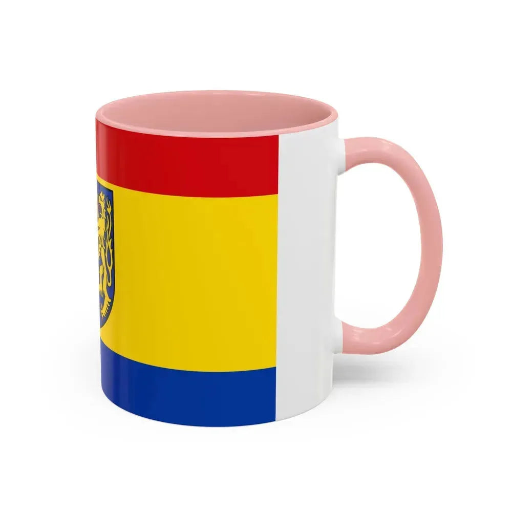 Flag of Kleve Germany - Accent Coffee Mug - Go Mug Yourself
