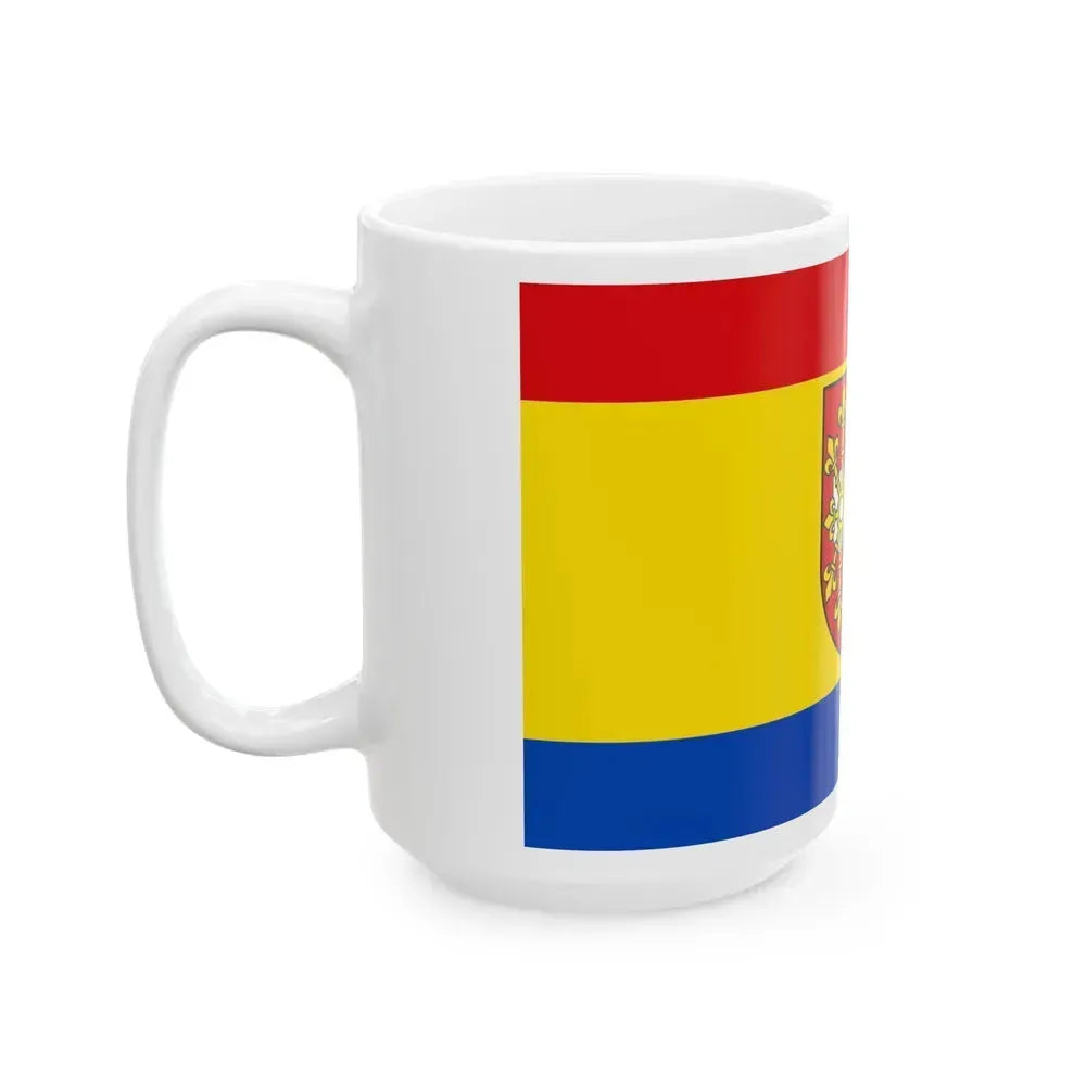 Flag of Kleve Germany - White Coffee Mug - Go Mug Yourself