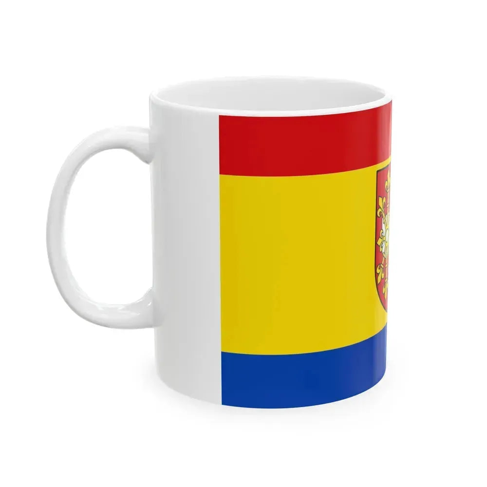 Flag of Kleve Germany - White Coffee Mug - Go Mug Yourself