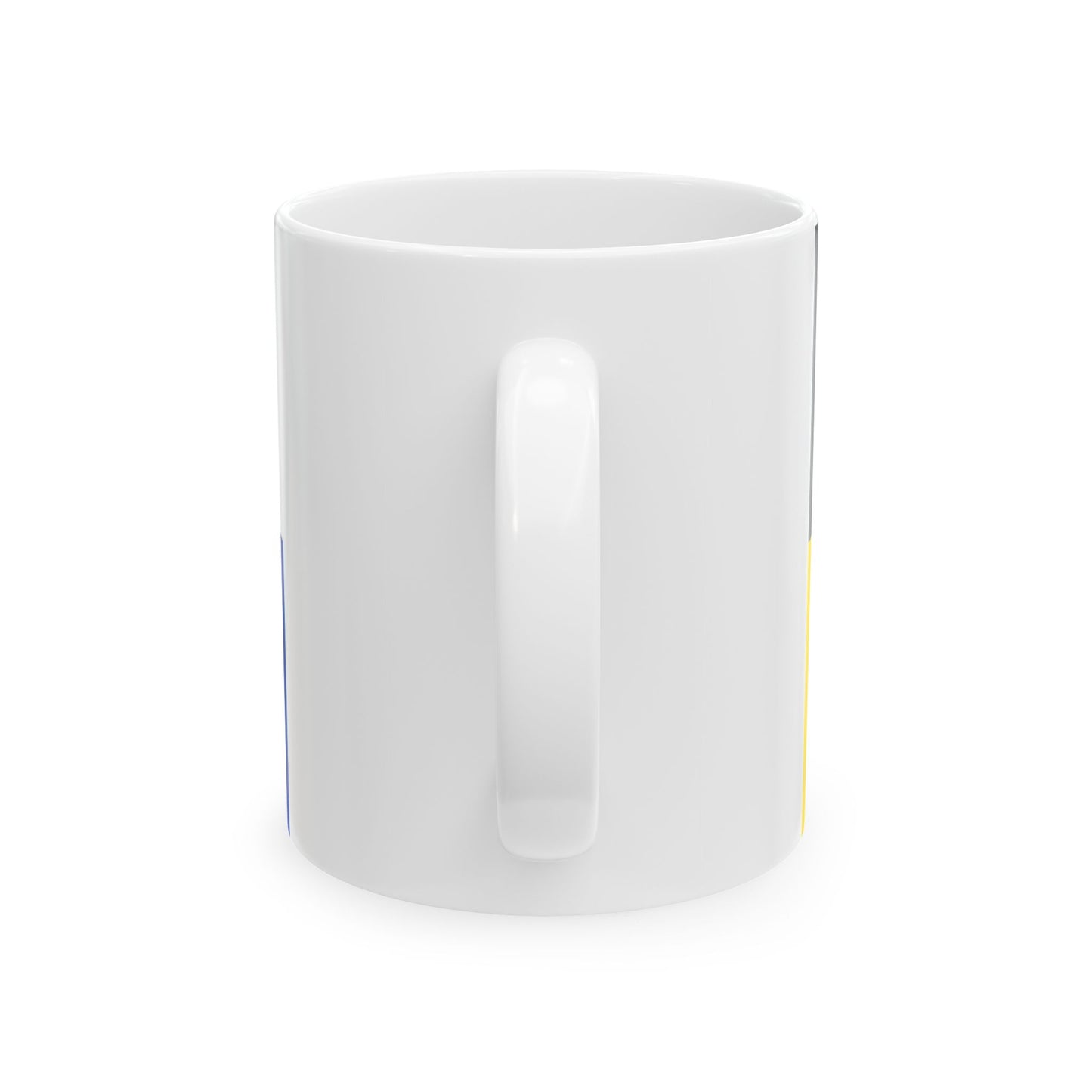 Flag of Kluisbergen (Belgium) White Coffee Mug-Go Mug Yourself