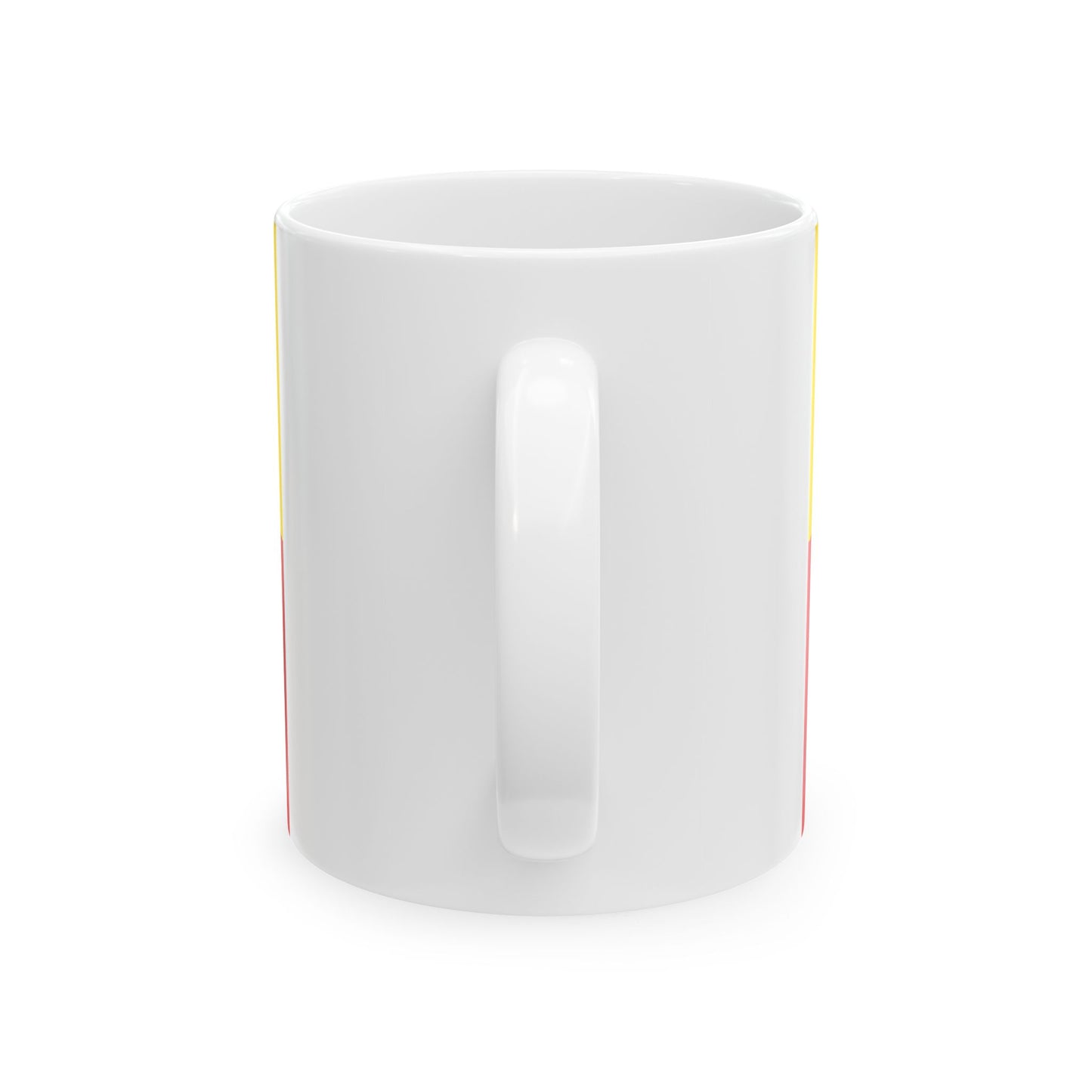 Flag of Knesselare (Belgium) White Coffee Mug-Go Mug Yourself