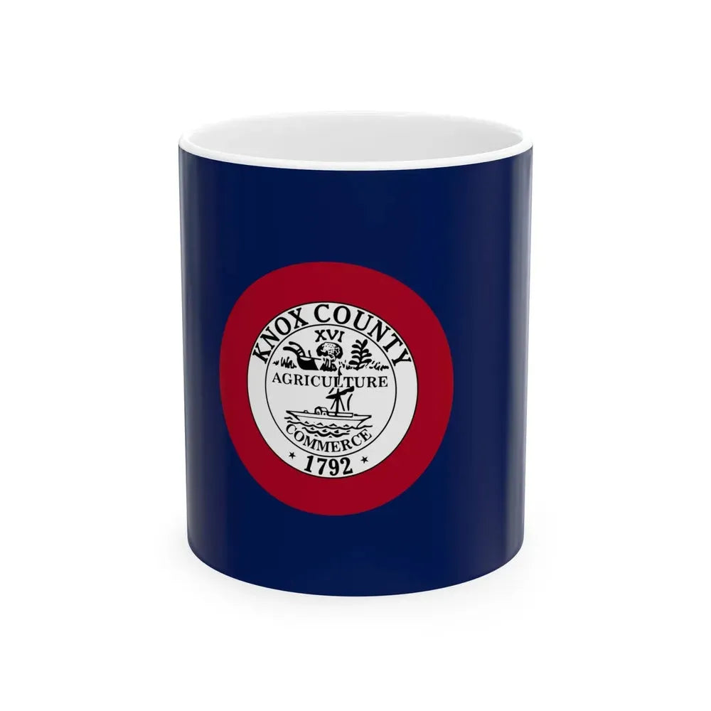Flag of Knox County Tennessee (United States) White Coffee Mug 11oz - Go Mug Yourself