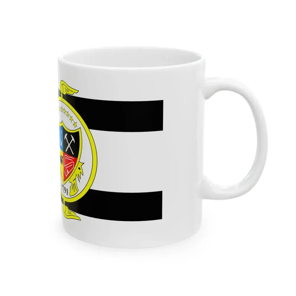 Flag of Knoxville Tennessee (United States) White Coffee Mug - Go Mug Yourself