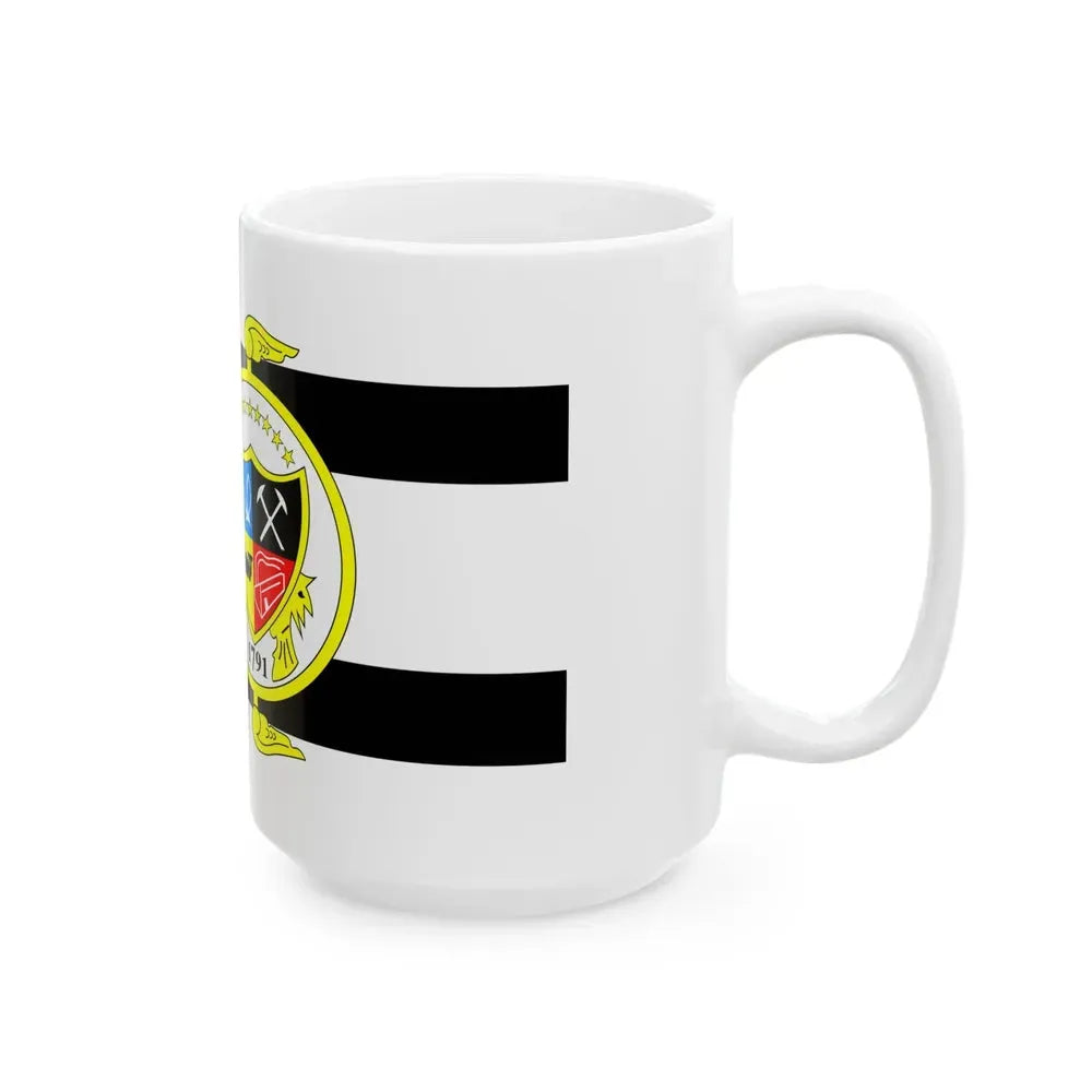 Flag of Knoxville Tennessee (United States) White Coffee Mug - Go Mug Yourself