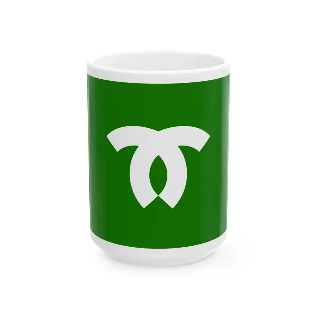 Flag of Kobe Japan - White Coffee Mug 15oz - Go Mug Yourself