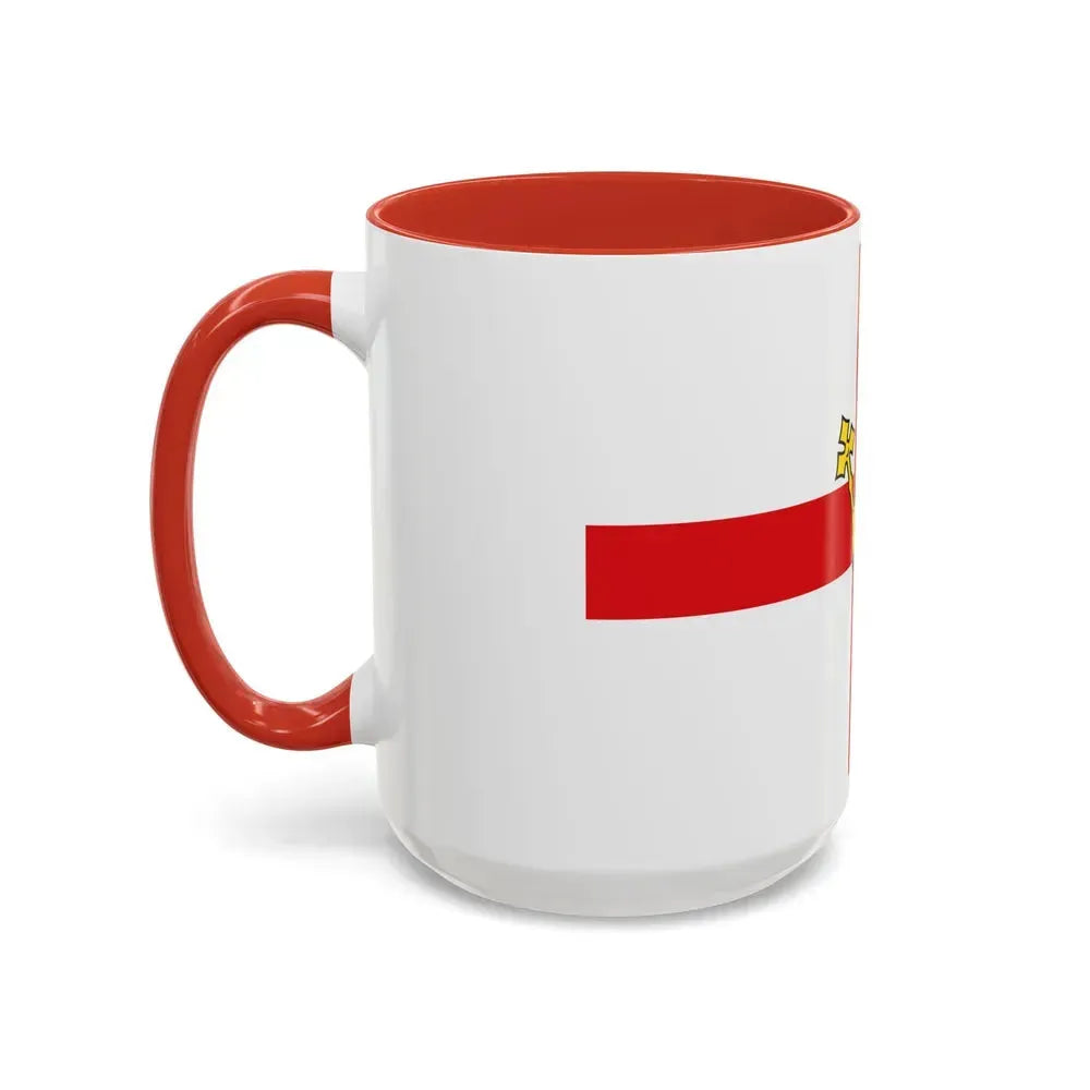 Flag of Koblenz Germany - Accent Coffee Mug - Go Mug Yourself