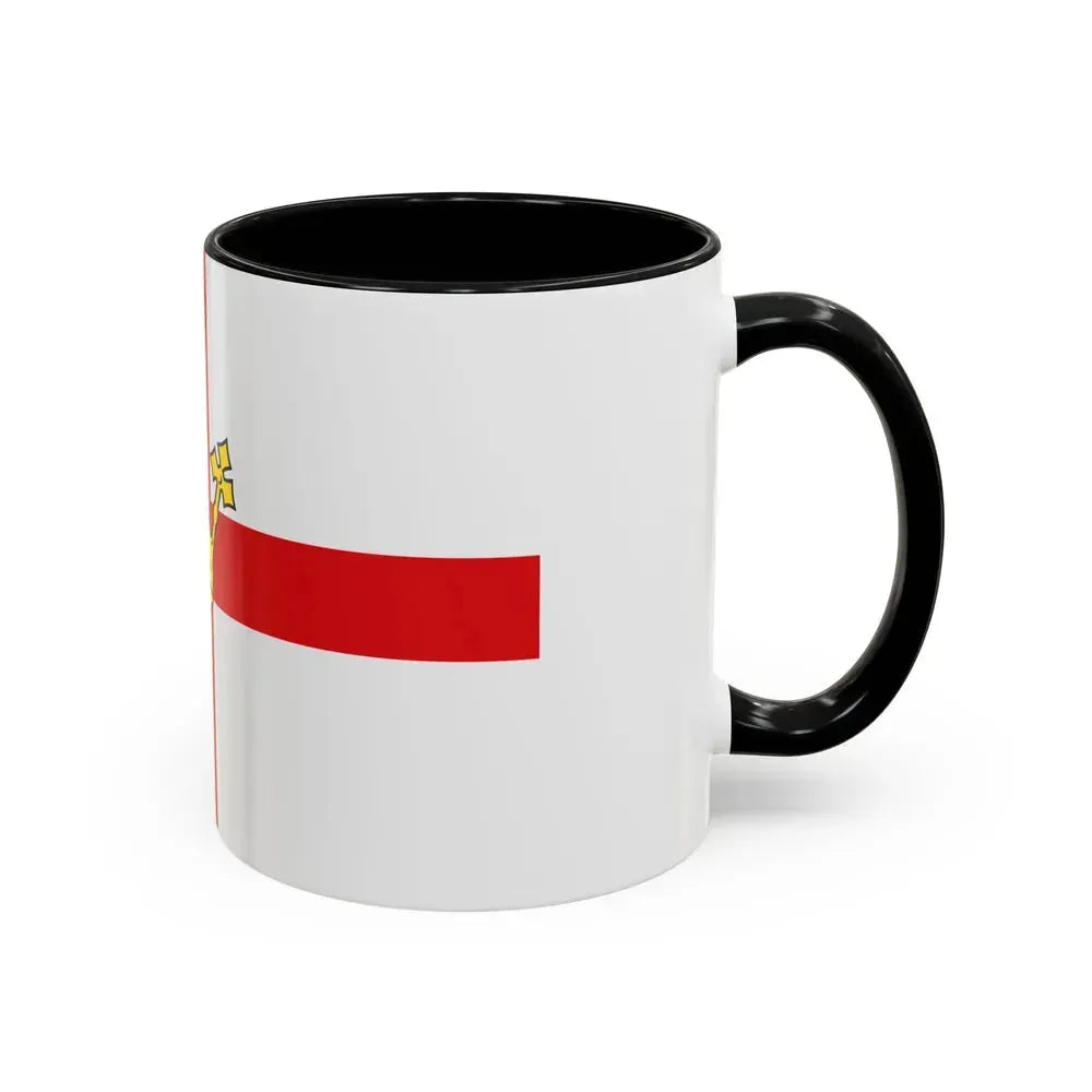 Flag of Koblenz Germany - Accent Coffee Mug - Go Mug Yourself