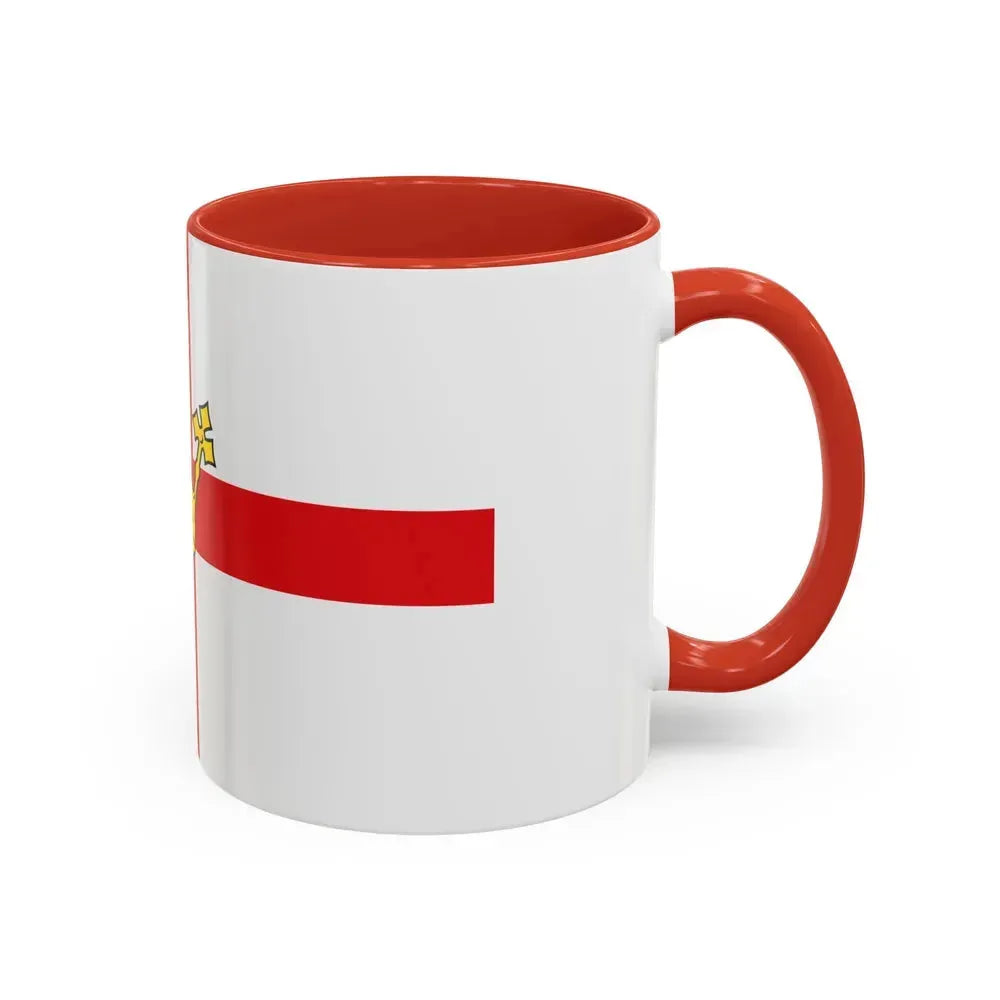 Flag of Koblenz Germany - Accent Coffee Mug - Go Mug Yourself
