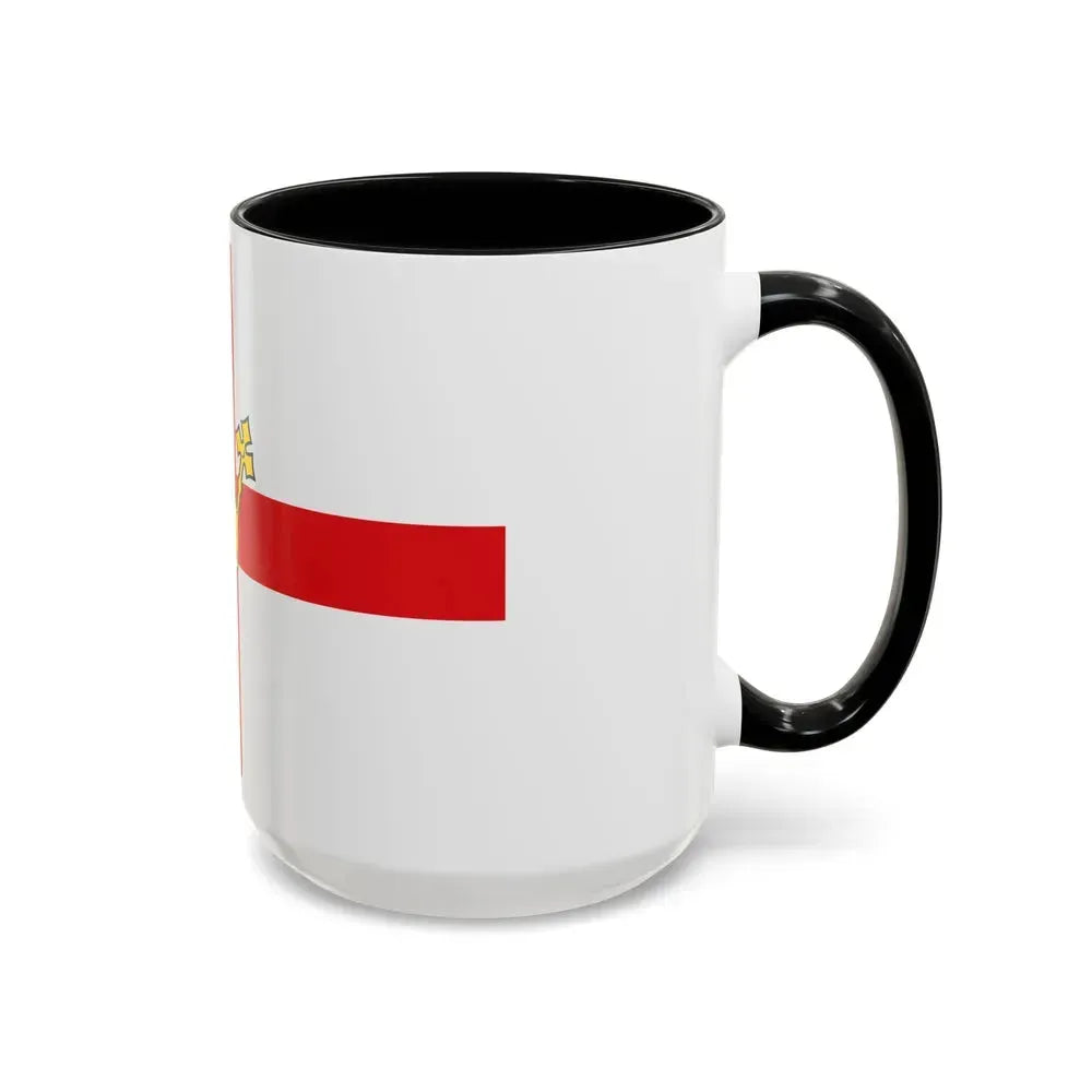 Flag of Koblenz Germany - Accent Coffee Mug - Go Mug Yourself