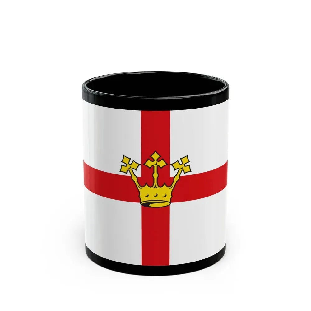 Flag of Koblenz Germany - Black Coffee Mug 11oz - Go Mug Yourself