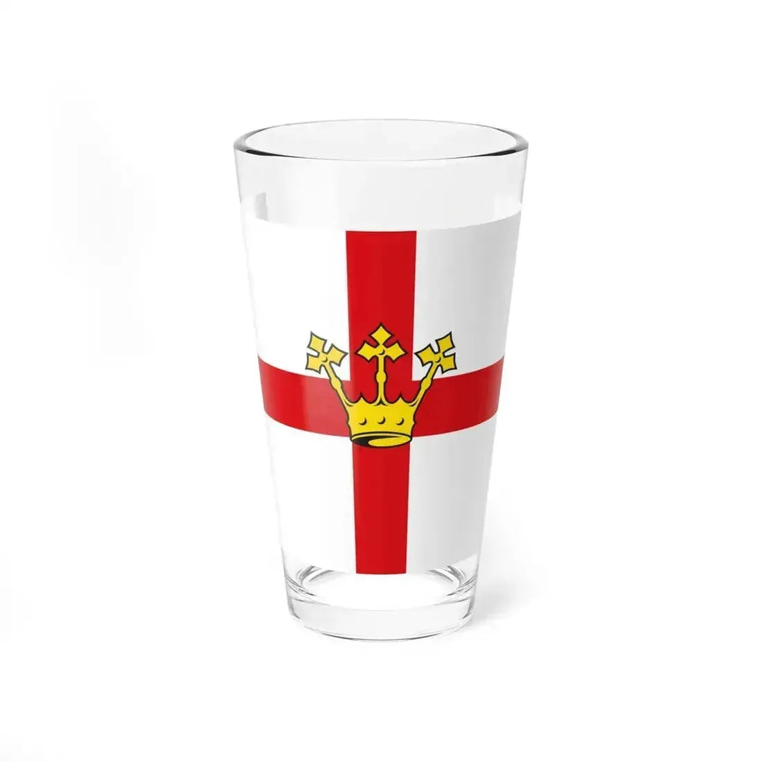 Flag of Koblenz Germany - Pint Glass 16oz 16oz - Go Mug Yourself