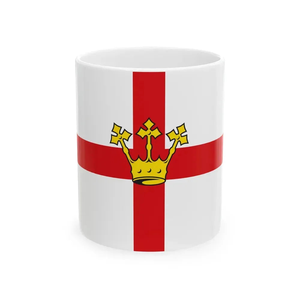 Flag of Koblenz Germany - White Coffee Mug 11oz - Go Mug Yourself