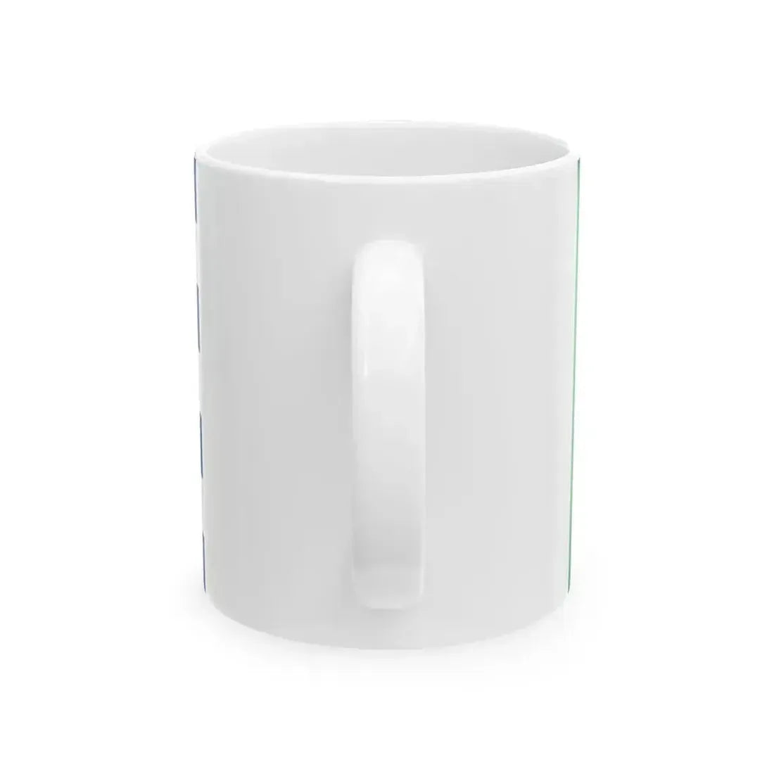 Flag of Kobuleti Municipality (Georgia) White Coffee Mug - Go Mug Yourself