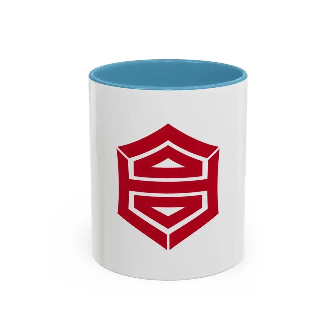 Flag of Kochi Kochi Japan - Accent Coffee Mug 11oz Light Blue - Go Mug Yourself
