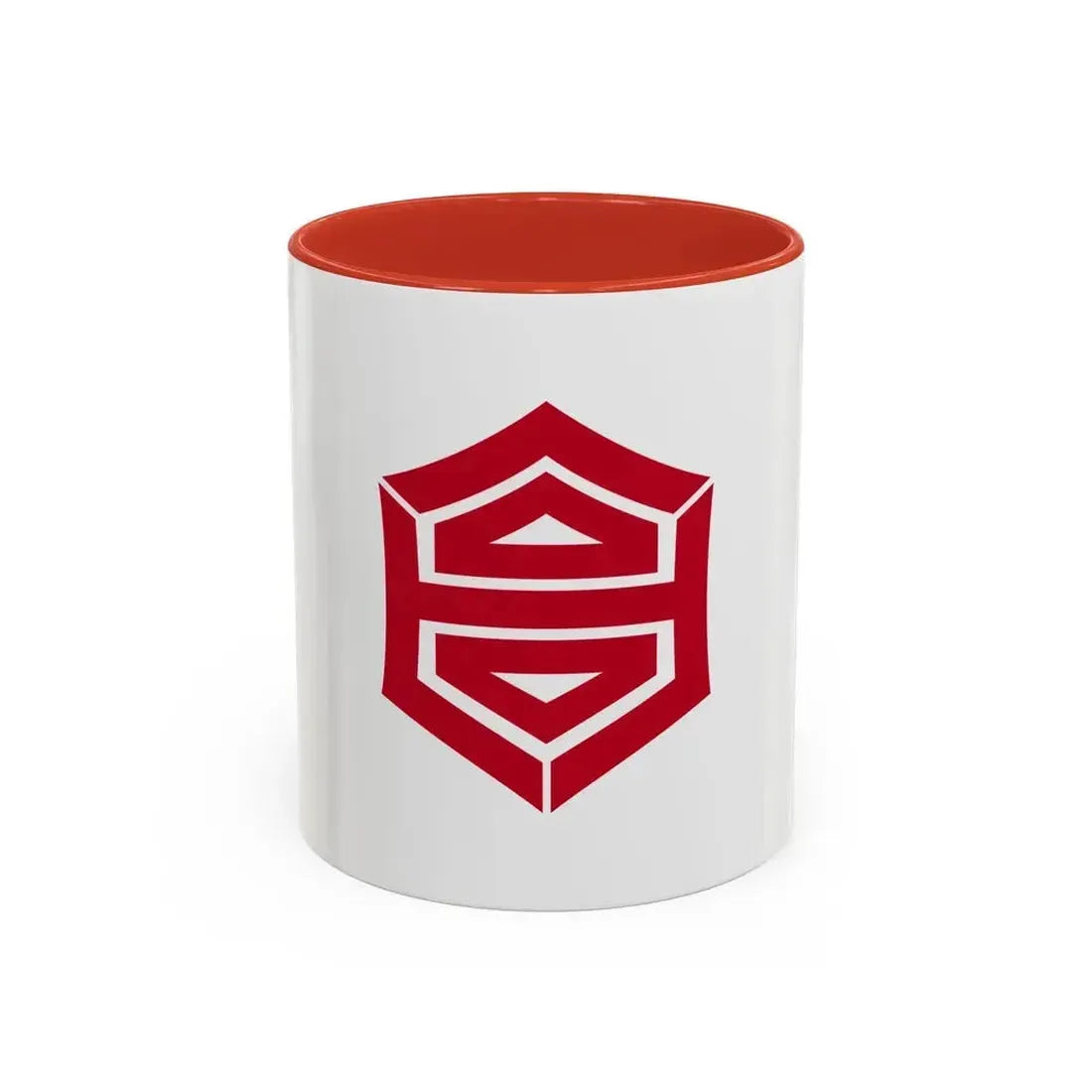 Flag of Kochi Kochi Japan - Accent Coffee Mug 11oz Red - Go Mug Yourself