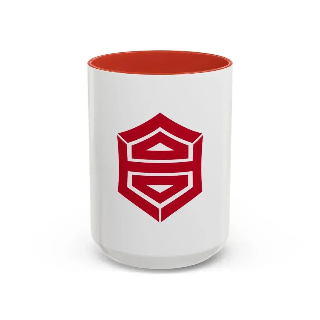 Flag of Kochi Kochi Japan - Accent Coffee Mug 15oz Red - Go Mug Yourself