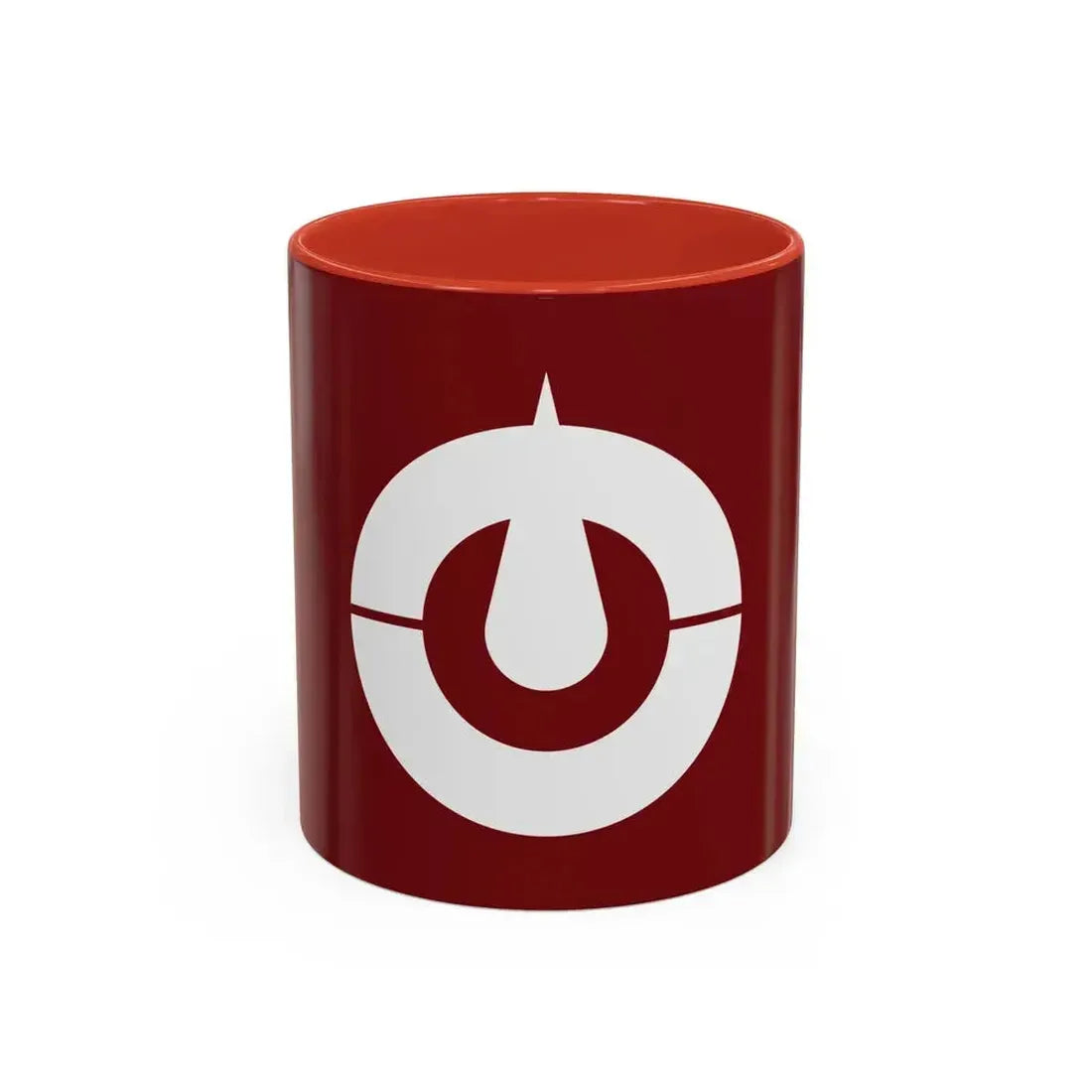 Flag of Kochi Prefecture Japan - Accent Coffee Mug 11oz Red - Go Mug Yourself