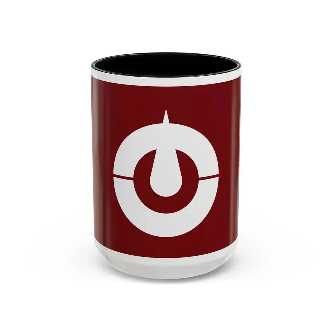 Flag of Kochi Prefecture Japan - Accent Coffee Mug 15oz Black - Go Mug Yourself