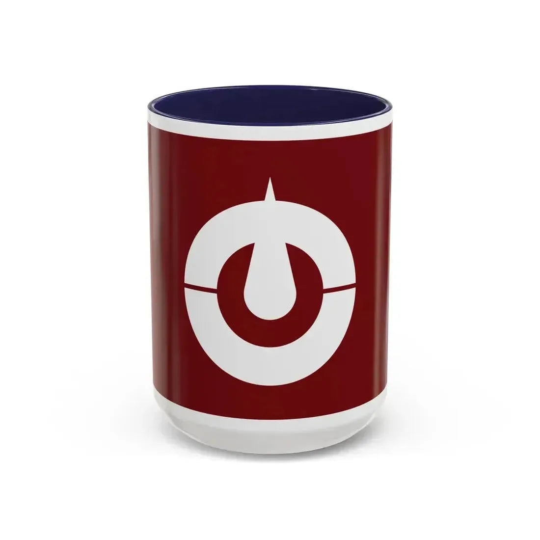 Flag of Kochi Prefecture Japan - Accent Coffee Mug 15oz Navy - Go Mug Yourself