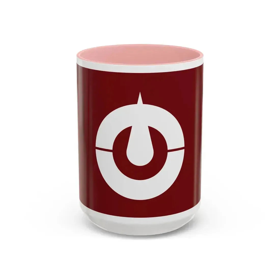 Flag of Kochi Prefecture Japan - Accent Coffee Mug 15oz Pink - Go Mug Yourself