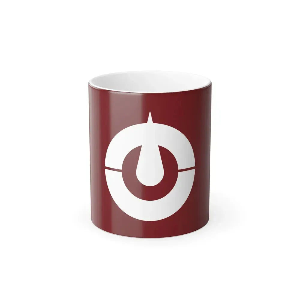Flag of Kochi Prefecture Japan - Color Changing Coffee Mug 11oz - Go Mug Yourself
