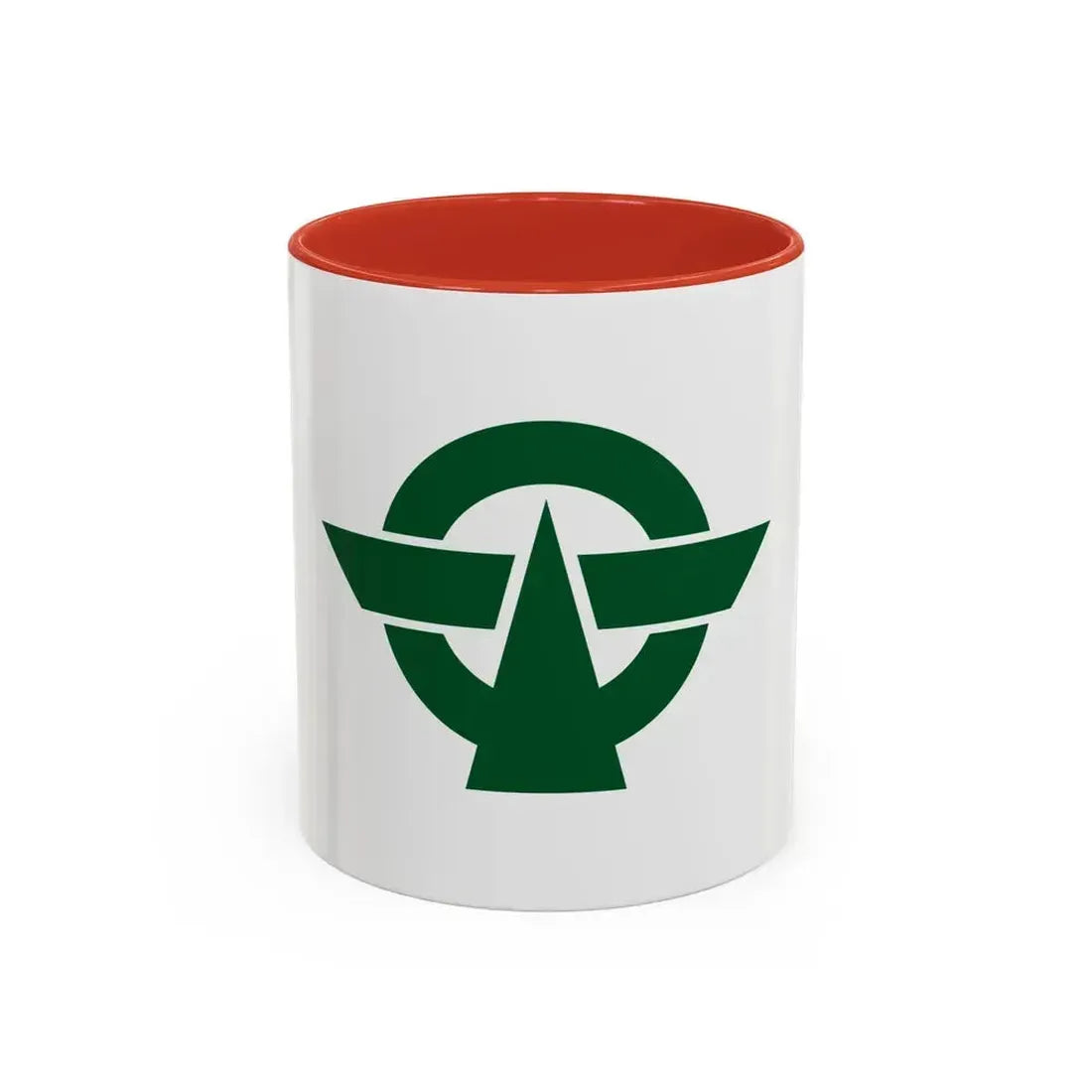 Flag of Kodaira Tokyo Japan - Accent Coffee Mug 11oz Red - Go Mug Yourself