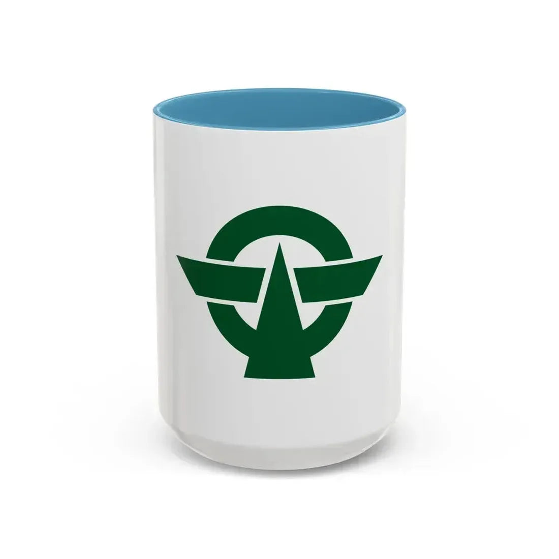 Flag of Kodaira Tokyo Japan - Accent Coffee Mug 15oz Light Blue - Go Mug Yourself