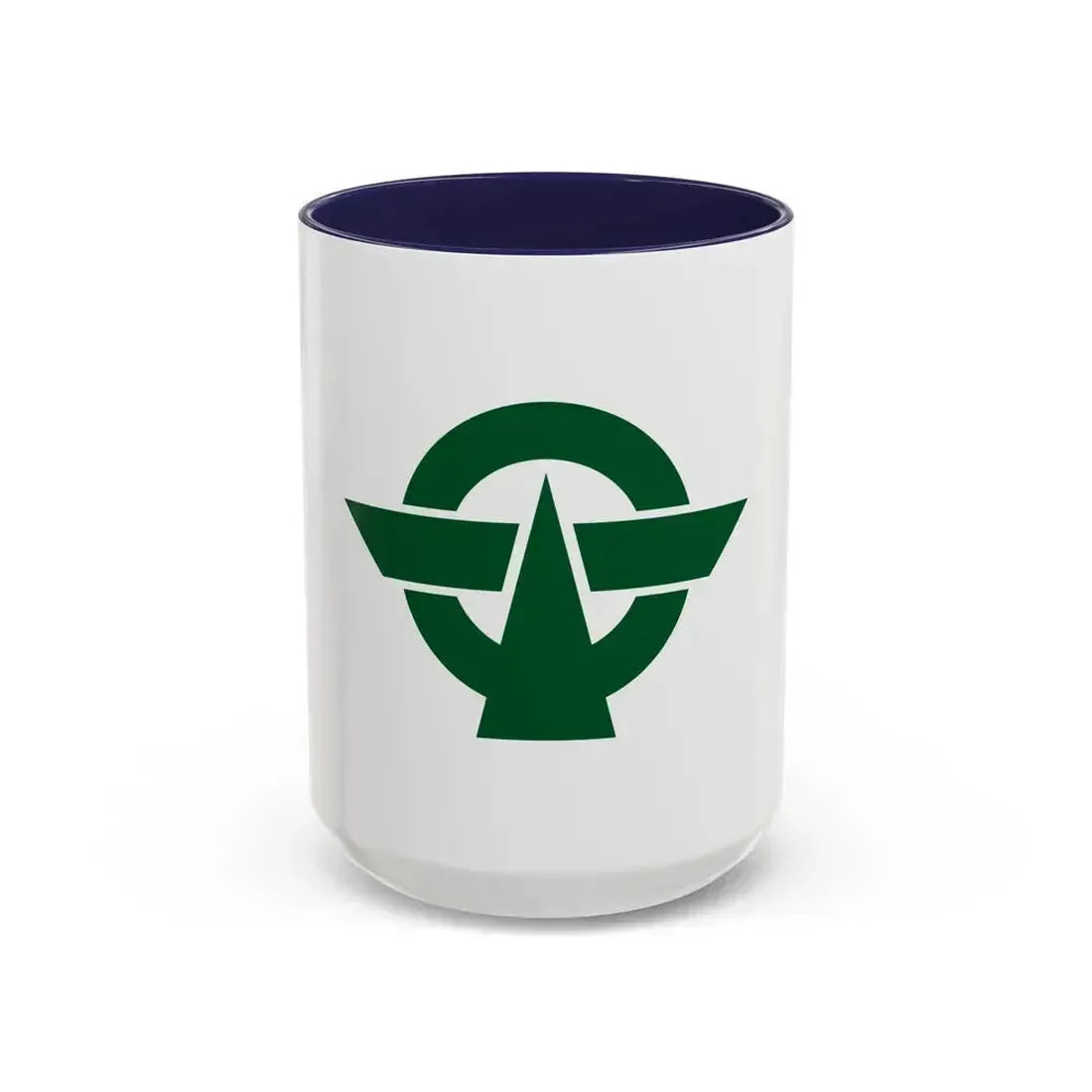 Flag of Kodaira Tokyo Japan - Accent Coffee Mug 15oz Navy - Go Mug Yourself