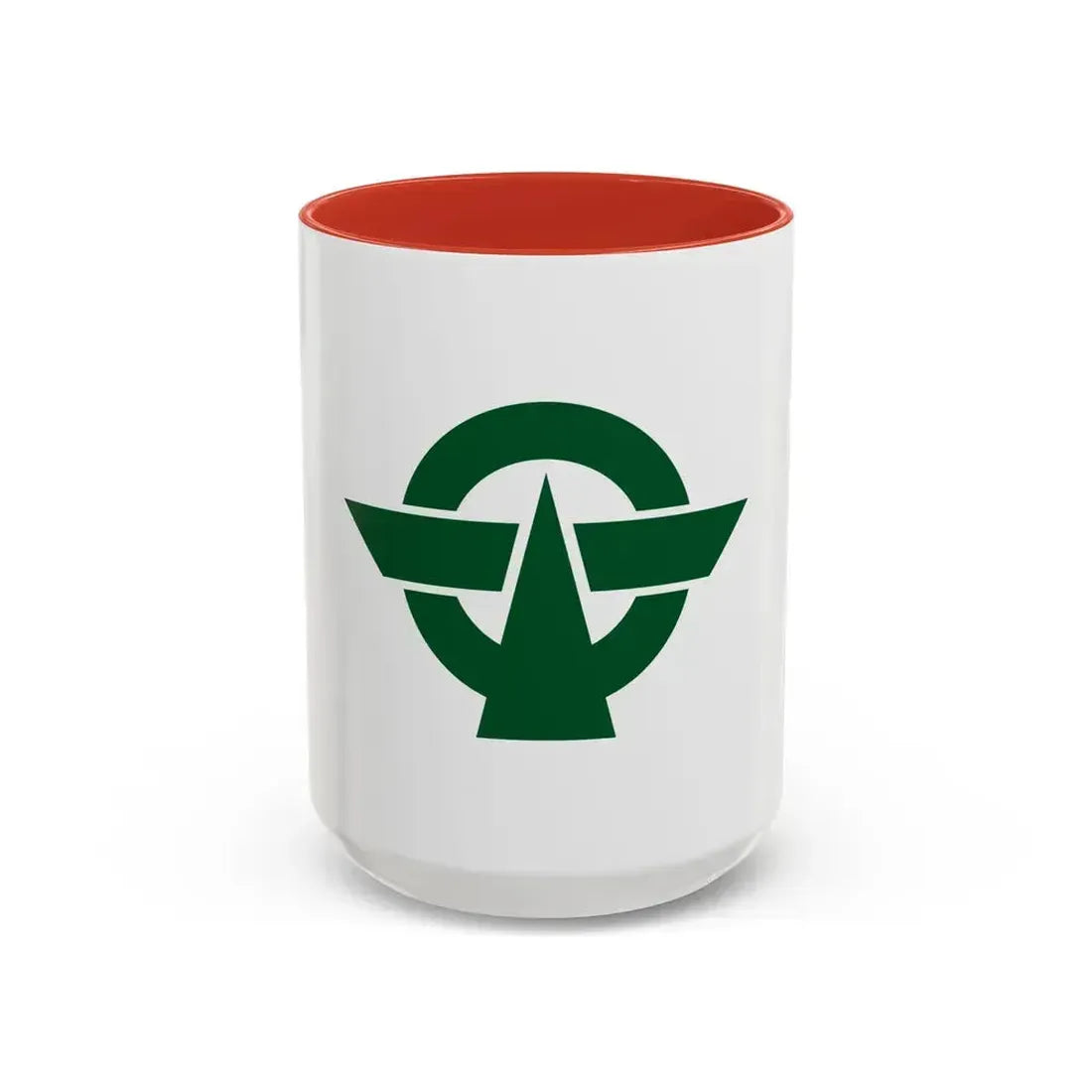 Flag of Kodaira Tokyo Japan - Accent Coffee Mug 15oz Red - Go Mug Yourself