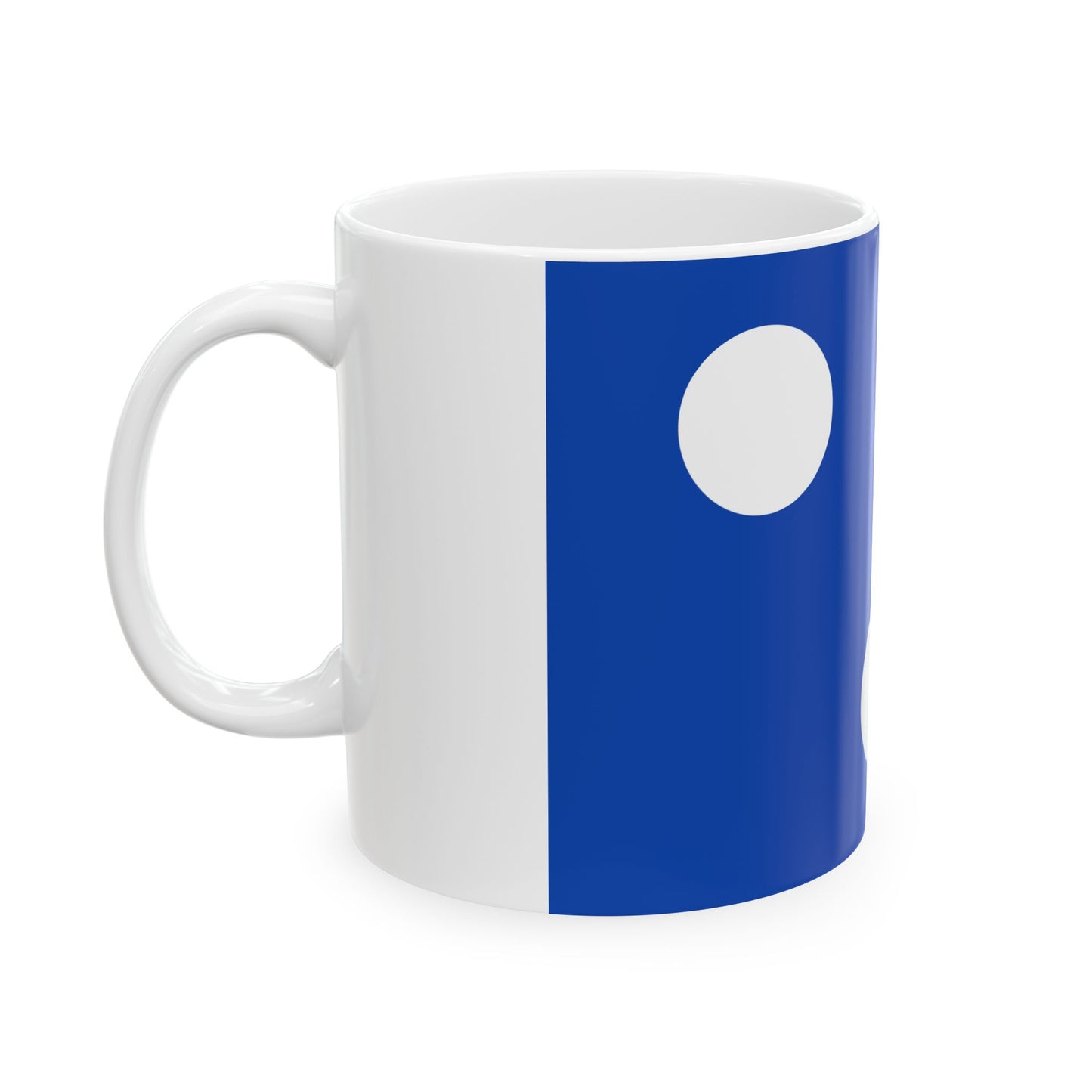 Flag of Koekelare (Belgium) White Coffee Mug-Go Mug Yourself