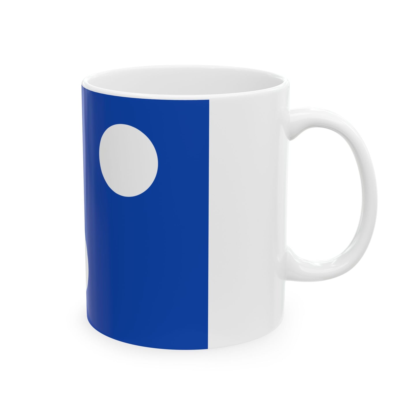 Flag of Koekelare (Belgium) White Coffee Mug-Go Mug Yourself