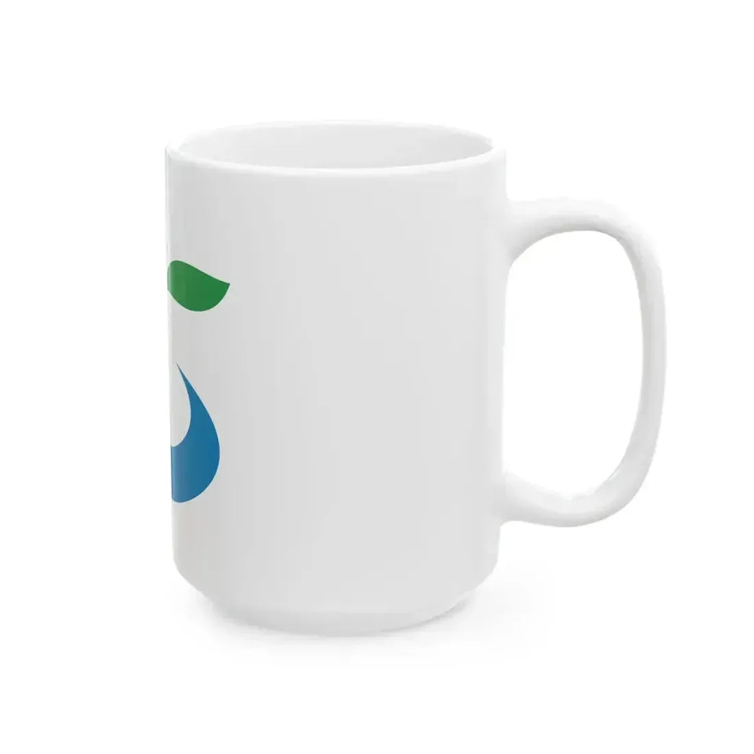 Flag of Koga Ibaraki (Japan) White Coffee Mug - Go Mug Yourself
