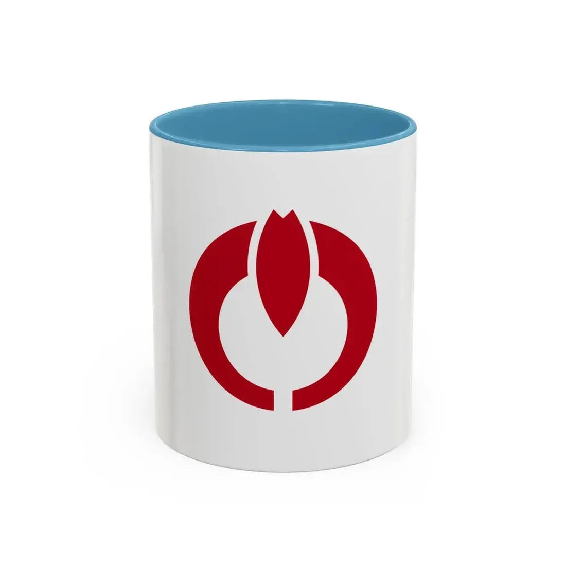 Flag of Koganei Tokyo Japan - Accent Coffee Mug 11oz Light Blue - Go Mug Yourself
